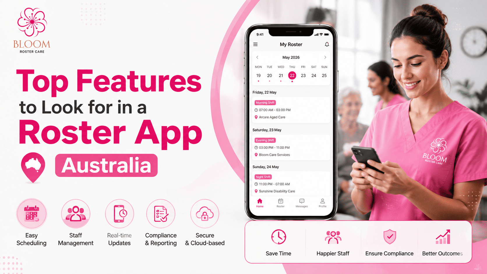 Top Features to Look for in a Roster App Australia